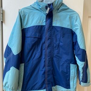 Lands End Teal Ski Jacket